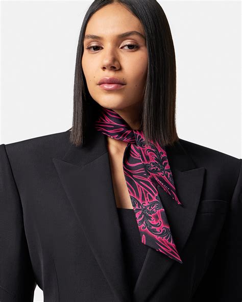 versace scarf tie|versace collection scarf.